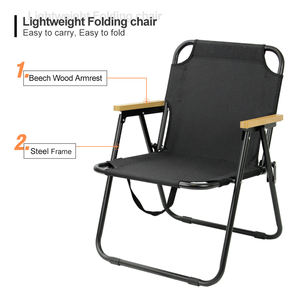 Silla Plegable Tianye Moderna para Exteriores, de Acero, con Tela Oxford 600D Resistente, Ideal para Campamento y Picnic - Product Image 3