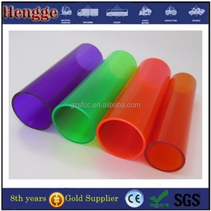 Tubo de Acrílico PMMA de Color, Transparente, Anti-UV, Certificado por SGS - Product Image 2