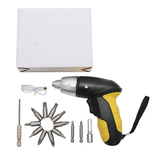 Pistol Style Electric <b>Screwdriver</b> 24V Battery Powered With <b>Bits</b> <b>Set</b> For Home Diy Use - Product Image 3