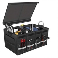 Nouvelle boîte de rangement pour coffre de voiture en tissu Oxford, transfrontalière, Chine - Portable, grande capacité, pliable