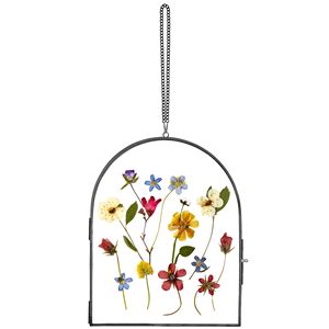 Nửa Thông Tư Trang Trí Nội Thất Vàng Handmade Độc Đáo Đôi Kính Hình Ảnh Khung Kính Ép Hoa Khung Cho Ép Hoa - Product Image 2