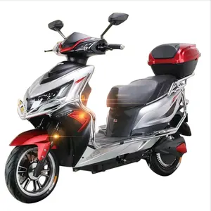 China Leverancier 600W Elektrische Scooters Met 60V 20ah Batterij Volwassen Elektrische Motorfiets Te Koop