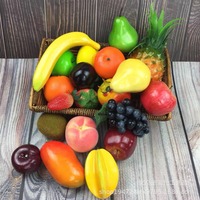 Simulatie Fruit Plastic Oranje Bananen Limoenen Appel Kunstmatige Vruchten Voor Thuis Keuken Fotografie Prop Bruiloft
