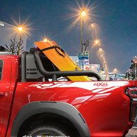 Autocollants graphiques latéraux pour coffre de voiture, autocollant 4x4, couverture en PVC pour benne de pick-up, style Cyberpunk pour Hilux, Isuzu Dmax, F150
