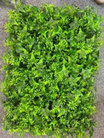 Tapis muraux en plantes artificielles réalistes pour la décoration de mariages et de toiles de fond