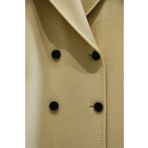 Cappotto Max Coat di Alta Qualità da <span class=keywords><strong>Donna</strong></span> di Lusso in Cashmere Double-Face Giacca Invernale Lunga da <span class=keywords><strong>Donna</strong></span> in Cashmere Stile Mara - Product Image 6