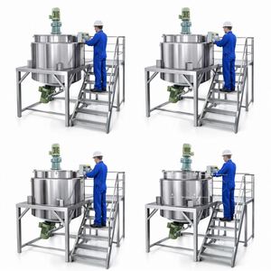 Tanque Mezclador de Jabón de 60L/100L con Agitador, Máquina Mezcladora de Champú Líquido - Product Image 6