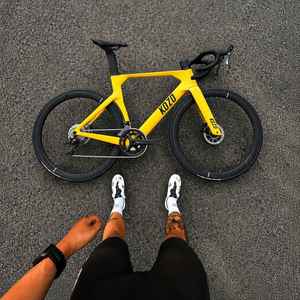 KOZO BIKE SENTYEH, ES7000-1*13S Sans fil - Vélo <span class=keywords><strong>de</strong></span> course sur route en fibre <span class=keywords><strong>de</strong></span> carbone léger 24 vitesses 700c Freins à disque hydrauliques - Product Image 1