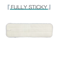 Tampon de rechange en microfibre lavable et réutilisable pour balai plat, compatible avec les têtes plates de 18 pouces, bleu, robuste, simple face, pour le nettoyage domestique