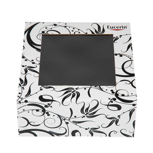 <b>Window</b> Magnet Closure Gold <b>Foil</b> Printing Sponge Liner UV Coating Matt Lamination Black Corrugated Board Gift Box - Product Image 3