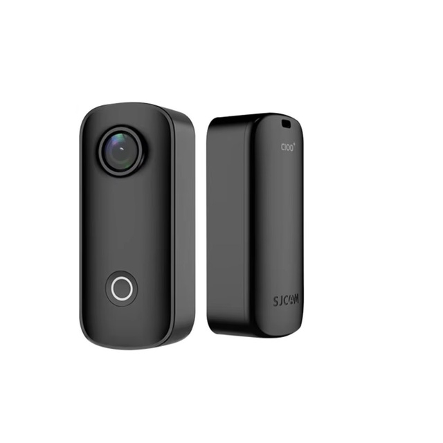 For SJCAM C100 Plus 4K 30M Waterproof Action Sport Camera 2.4G WiFi EIS Night Vision MicroSD Compatibility for Bicycle Helmets
