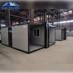 Maison conteneur préfabriquée extensible Dayang prête à l'emploi, 2 chambres, 20FT/40FT, alimentée à l'énergie <span class=keywords><strong>solaire</strong></span>, panneaux sandwich EPS, bureau et salle de bain - Product Image 4