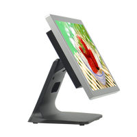 Système de point de vente pour restaurant, écran tactile, Windows 10, machine de point de vente 17 pouces, processeur Intel Core I5, caisse enregistreuse, terminal de paiement hors ligne