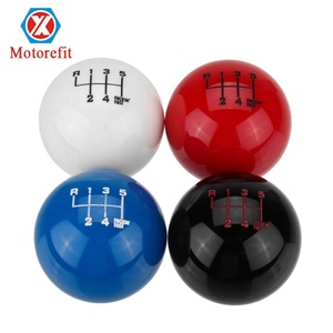 Motorefit Universel Voiture Manuel À 6 Vitesses <span class=keywords><strong>Boule</strong></span> Ronde Pommeau <span class=keywords><strong>de</strong></span> <span class=keywords><strong>Levier</strong></span> À <span class=keywords><strong>Levier</strong></span> et M10X1.5mm Fil - Product Image 1