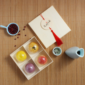 Bán Buôn Hộp Bánh Bằng Gỗ Có Thể Phân Hủy Sinh Học Hộp Bánh Ngọt Đơn Bao Bì Bánh Donut <span class=keywords><strong>Mini</strong></span> Cake Slice Dess - Product Image 6