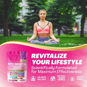 תוסף תזונה פרטי (OEM) 90 גומי MYO-INOSITOL לויסות רגישות לאינסולין, תמיכה בבריאות הרבייה ושמירה על בריאות העצבים - Product Image 4