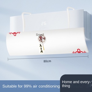 ตัวนำลมพลาสติกแข็งติดผนังแบบสากลสำหรับเครื่องปรับอากาศป้องกันโดยตรง - Product Image 6