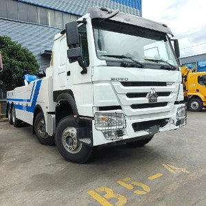 Grúa de Remolque de Servicio Pesado Howo 8x4 con Grúa Hidráulica Integrada y Doble Cabrestante para Rescate de Accidentes en Carretera y Recuperación de Vehículos Pesados - Product Image 3