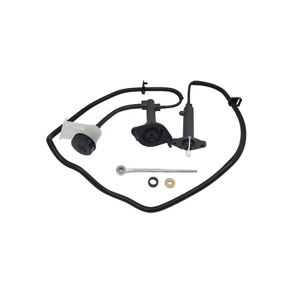 Clutch Master and Slave Cylinder Assembly Replacement for Dodge Ram 1500 2500 3500 5.2L 5.9L 52107791AA 5015258AA