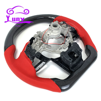 Volant de voiture en fibre de carbone LED personnalisé de style racing pour Subaru BRZ WRX Forester Panther Outback Impreza LEVORG Legacy