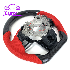 Estilo de carreras para <span class=keywords><strong>Subaru</strong></span>, volante de coches de fibra de carbono LED personalizado para BRZ WRX Forester Panther Outback <span class=keywords><strong>Impreza</strong></span> LEVORG Legacy - Product Image 6