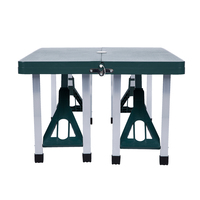 Chaise pliante avec valise, mobilier de camping en plastique, table d'extérieur, livraison gratuite