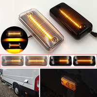 Feu de position latéral LED dynamique pour relais Iveco Fiat Ducato Citroen Peugeot Boxer Renault VOLVO JEEP Cherokee II clignotant