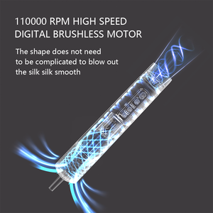 Logo a colori personalizzati 5 <span class=keywords><strong>in</strong></span> <span class=keywords><strong>1</strong></span> strumenti per lo Styling con Display a LED Auto Shutoff air capelli ricci pettine per asciugatura dritta - Product Image 3