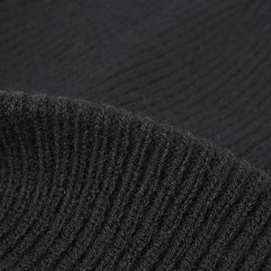 Chapeau en laine tricoté à double couche à aiguilles hexagonales, pour l'automne et l'hiver, pour l'extérieur, pour garder au chaud, protection des oreilles, bonnet de ski - Product Image 2