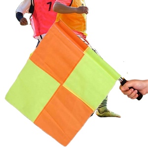 Professional Hot Sales Sublimation Product Hand Waving Extendable Sports Entertainment <b>Referee</b> <b>Flag</b> - Product Image 6