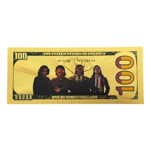 ธนบัตรอนิเมะล็อกกี้อเมริกาใหม่ปี 2026 ชุบทอง 24K สำหรับเป็นของขวัญ - Product Image 2