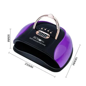 57LEDs UV LED Nail Dryer for Fast Curing Dry All Nail Gel Polish Nail <b>Lamp</b> Manicure Drying Timer Auto Sensor Manicure Salon Tool - Product Image 2