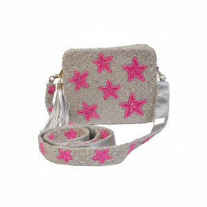 Pochette à monnaie douce faite à la main avec broderie sac à main compact perlé pour filles sac à main perlé par mohsin artisanat - Product Image 1