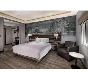 중국 공장 주문품 호텔 가구 AC Marriott 미국 호텔 침실 세트