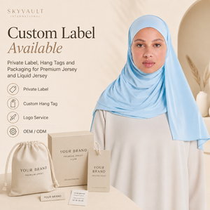 Hijab Autunnale Premium di Alta Qualità per Donne Musulmane, Sciarpa in Jersey Tinta Unita, Bandana Etnica, Nuova Collezione - Product Image 4