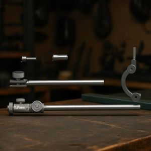 Ttake Accessories For Lever Probes And Bore Gauges Metal Extension Rods With Adjustable Clamp And Tips - Product Image 3