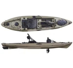 Hochwertiges Pedal antriebs system Boot, Angel kajak, Pedal und motorisiertes Kajak für Wasser aktivitäten
