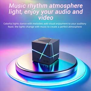 Subwoofer portable sans fil TWS pour un son plus puissant avec LED RGB pour home cinéma et utilisation en extérieur lors de fêtes - Product Image 6