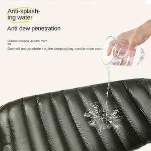 Saco de Dormir Tipo <span class=keywords><strong>Momia</strong></span> Aislado Personalizado con Plumón de Ganso, para Exteriores, Adultos, -30 Grados, Ligero, para Camping, Viajes y Senderismo - Product Image 6