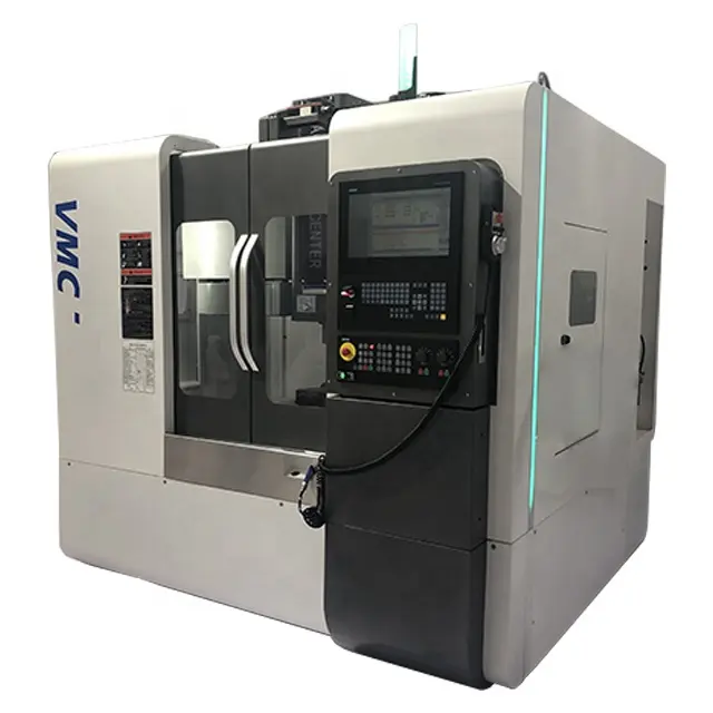 Fresadora cnc VMC740 smtcl vmc dmg mori, torno de metal de 3 ejes, centro de mecanizado vertical