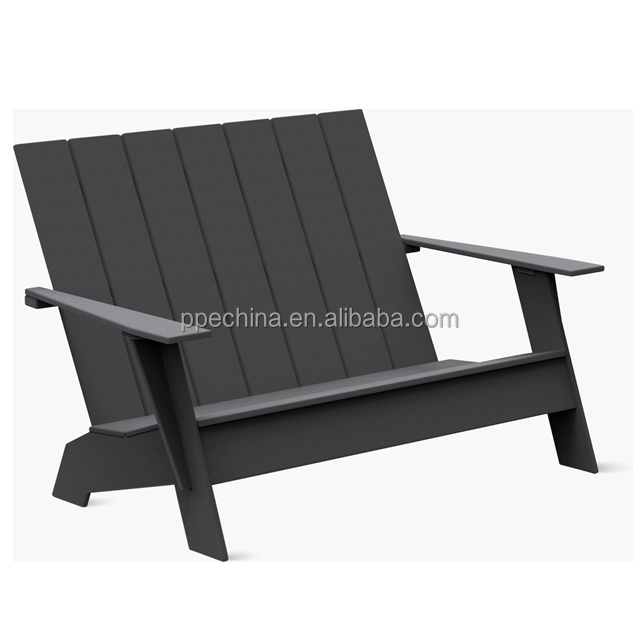 Luxury Modern Design Outdoor Chair Recyclable Polyethylene Plastic Beach Garden Minimalist Style Chair For Outdoor