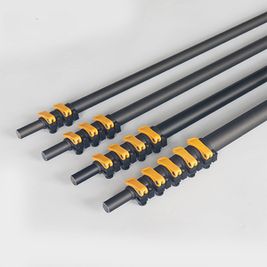 <span class=keywords><strong>Manche</strong></span> <span class=keywords><strong>télescopique</strong></span> en aluminium robuste et de taille multiple Poignée extensible en fibre de carbone - Product Image 4