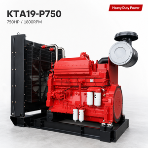 <span class=keywords><strong>Moteur</strong></span> diesel SCDC Cums Cum 560kW 750ch KTA19-P750 pour pompe à eau industrielle et groupe électrogène lourd - Product Image 1