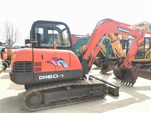 Offre Spéciale original Doosan DH60-7 pelle sur chenilles pelle utilisée Doosan Dx55 Dx60-7 Dx60-9 Dh60 Dx80 Dh80 à vendre - Product Image 4