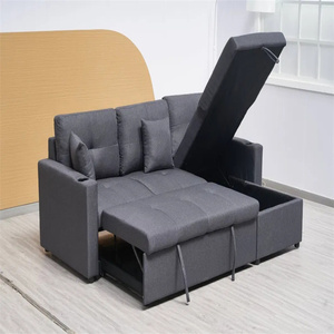 Muebles comprimidos Sofá seccional Sofá cama de compresión Sala de estar Sofá cama plegable moderno de lujo de <span class=keywords><strong>aire</strong></span> Perezoso - Product Image 4