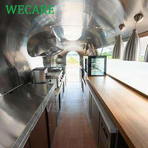 Wecare, тележки для приготовления кофе, передвижные фудтраки, еда, еда, кухня, барбекю, кейтеринг, прицеп, полностью оборудованный - Product Image 6