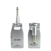 Système audio sans fil M-VAVE WP-1, émetteur/récepteur 2.4G, latence ultra-faible, avec 4 canaux, portée de transmission de 30 m, rotatif à 280°