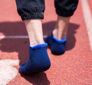 उच्च प्रदर्शन अधिकतम कुशन टखने के साथ महिलाओं और पुरुषों के लिए एड़ी टैब मोजे - Product Image 4