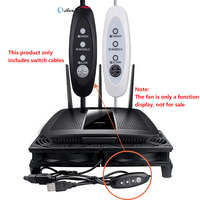 Sélecteur de mode haute moyenne basse 3 vitesses câble de commutation USB réglable pour ventilateurs de bureau 5v