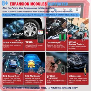 Alat Diagnostik Mobil Sistem Lengkap New Launch X431 PRO ELITE Star Auto CAN FD FCA OBD2 Scanner ECU Coding - Product Image 5